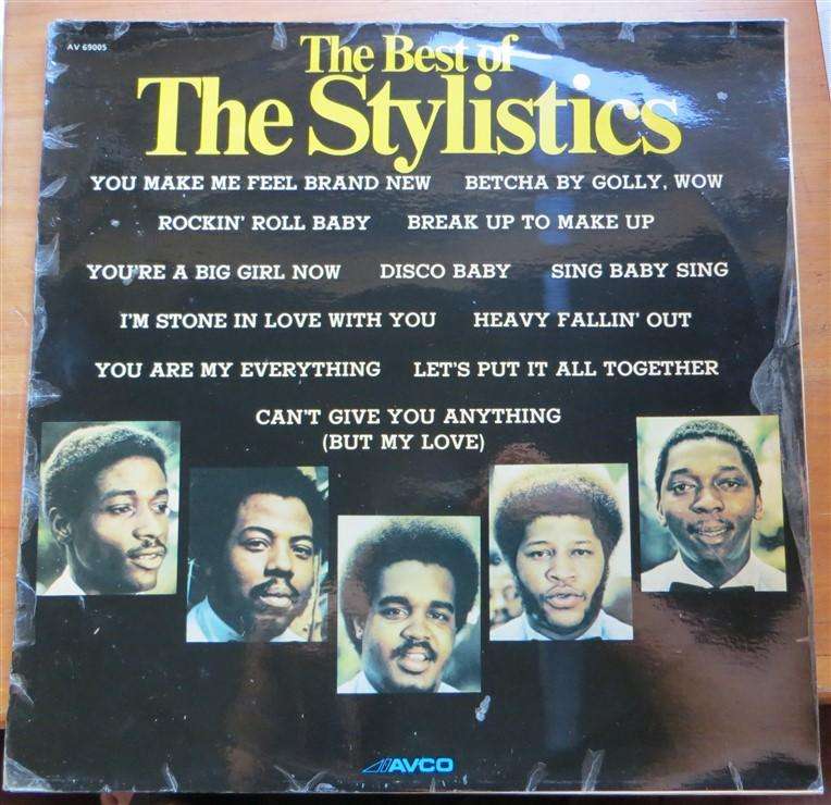 The Best of The Stylistics - Vintage Vinyl LP VG