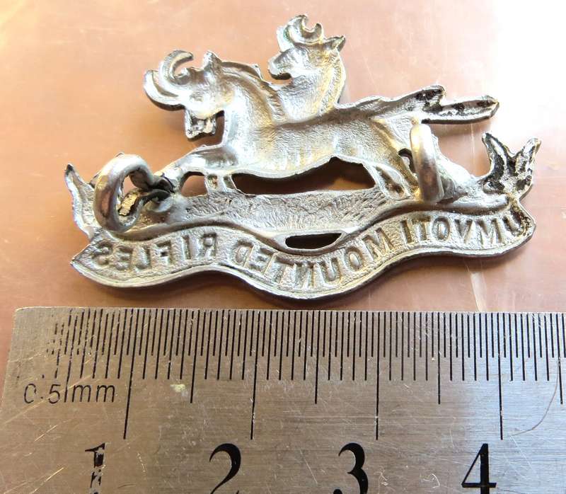 Umvoti Mounted Rifles Badge