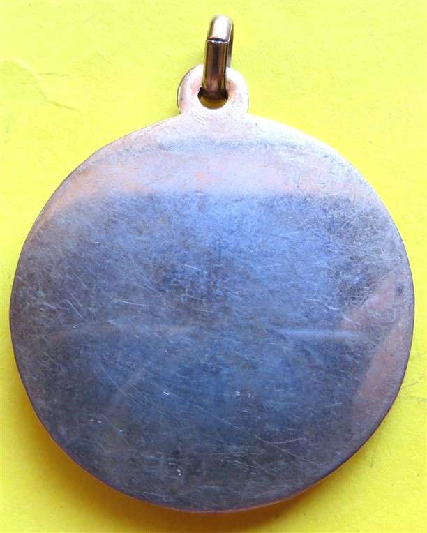 Unknown Pendant Blue with Red Stone/Gem/Glass in Center