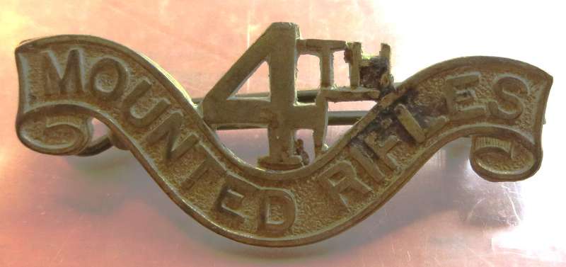 4th Mounted Rifles - Umvoti Mounted Rifles Badge