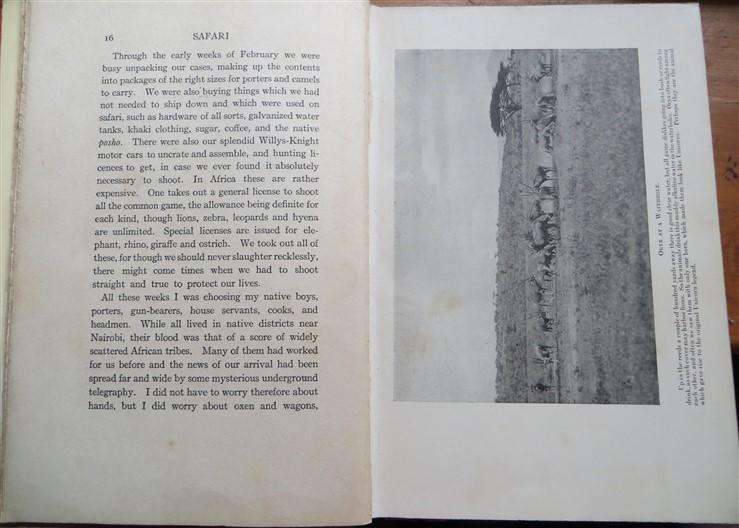 Safari - A Saga of the African Blue - 1928 - Martin Johnson