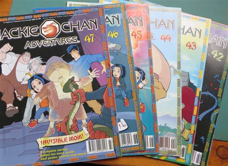 6 x Jackie Chan #42 to #47 Comic Books