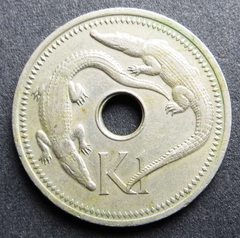 Papua New Guinea 1 Kina 1975