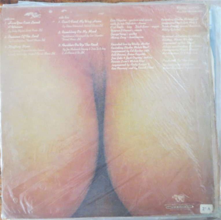 Eric Clapton in Concert Vintage Vinyl LP - VG