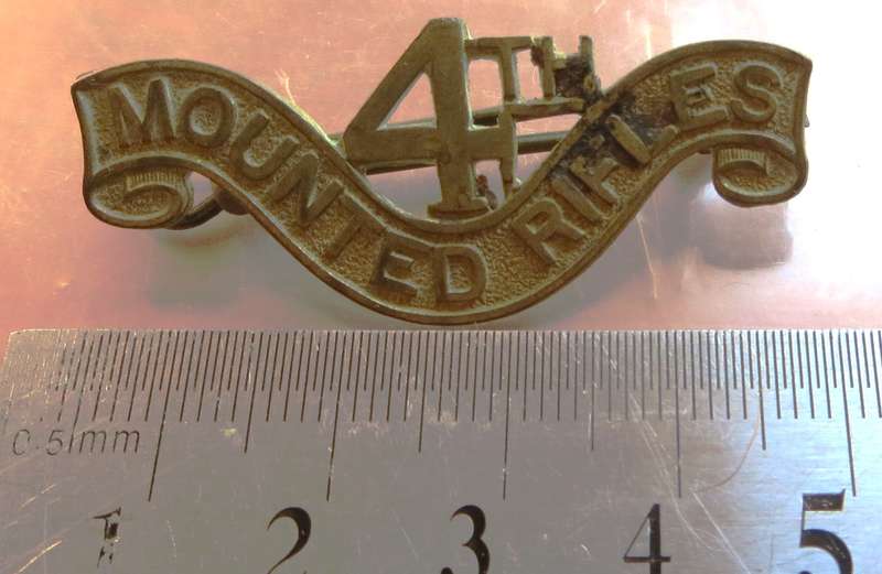 4th Mounted Rifles - Umvoti Mounted Rifles Badge