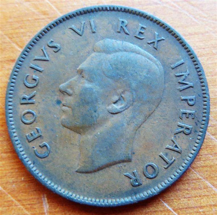 1941 SA Union 1d Penny
