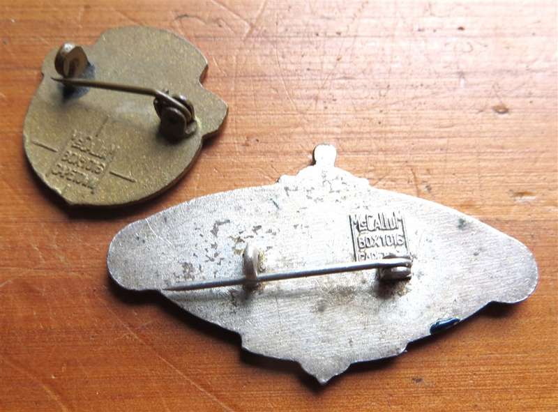 2 x National SA Bowls Badges