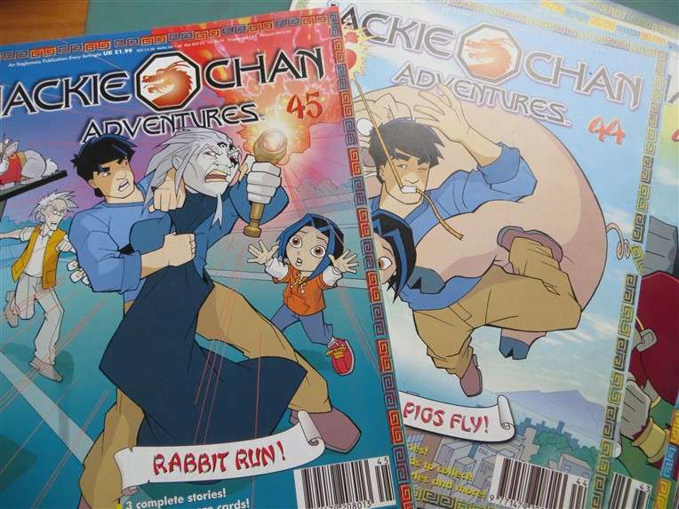 6 x Jackie Chan #42 to #47 Comic Books