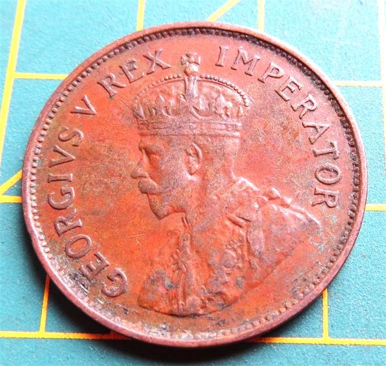 1936 SA Union Half Penny 1/2d Coin