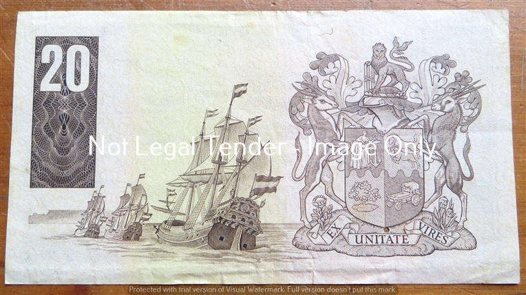 GPC De Kock R20 Note D146 #600400