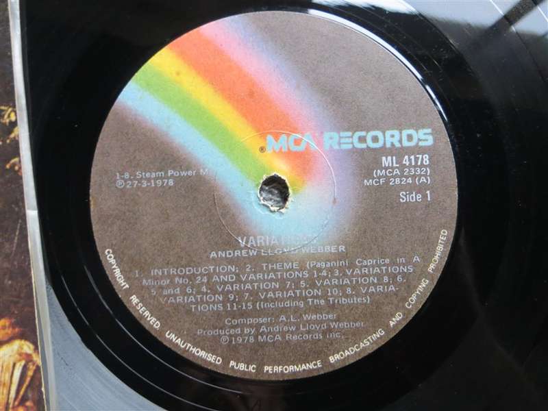 Variations Andrew Lloyd Webber - Vintage Vinyl LP - VG