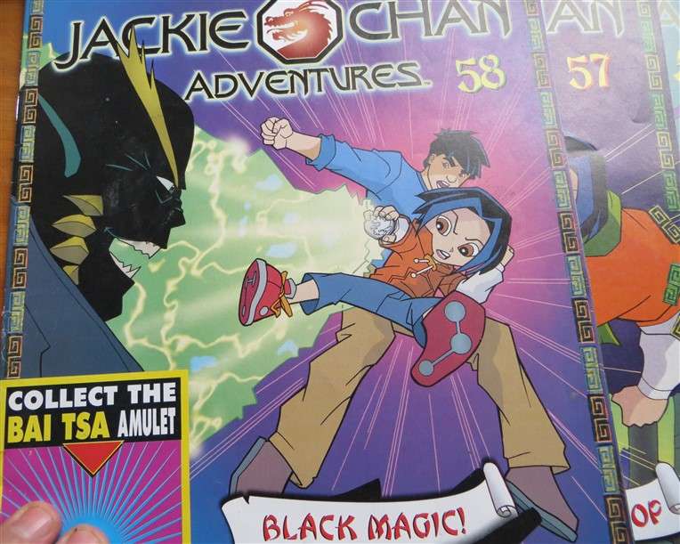 8 x Jackie Chan #50 to #59 Comic Books