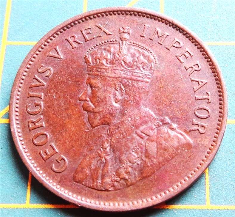 1936 SA Union Half Penny 1/2d Coin