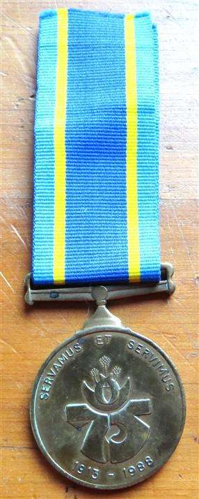 (1913-1988) SAP Medal Named to: GC Davidtz- SAP 75th Anniversary