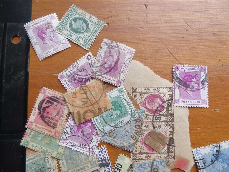 Hong Kong Stamps Lot