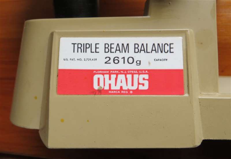 OHAUS Triple Beam Scale