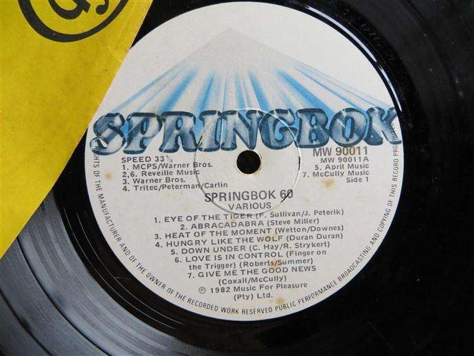Vintage LP - Springbok 60