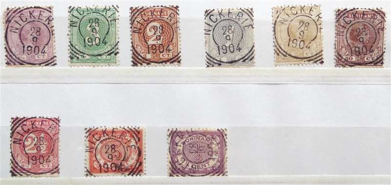 Suriname Stamps VfIne hinged