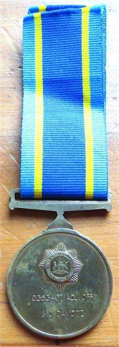 (1913-1988) SAP Medal Named to: GC Davidtz- SAP 75th Anniversary