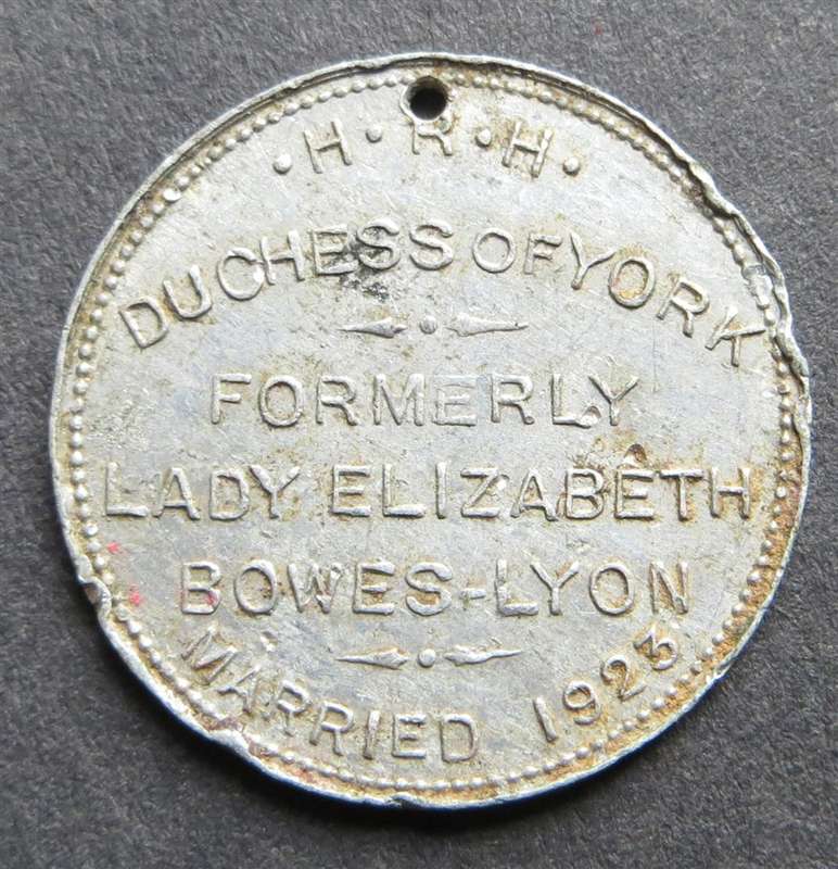 1923 Duchess of York Medallion