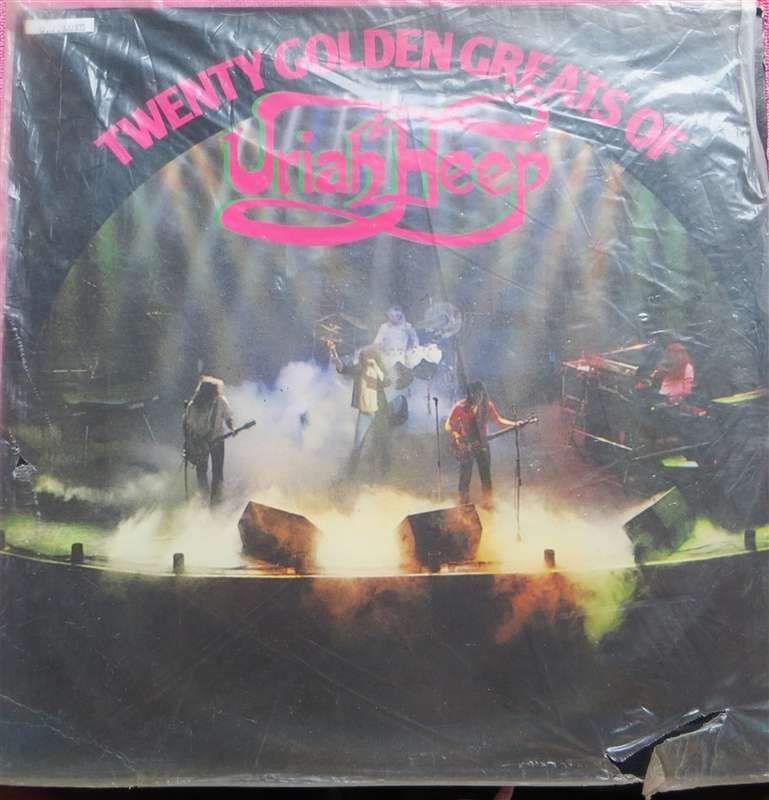 20 Golden Greats of Uriah Heep - Vintage Vinyl LP VG