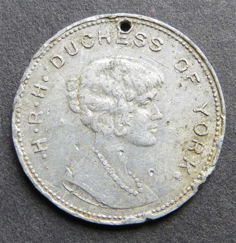1923 Duchess of York Medallion
