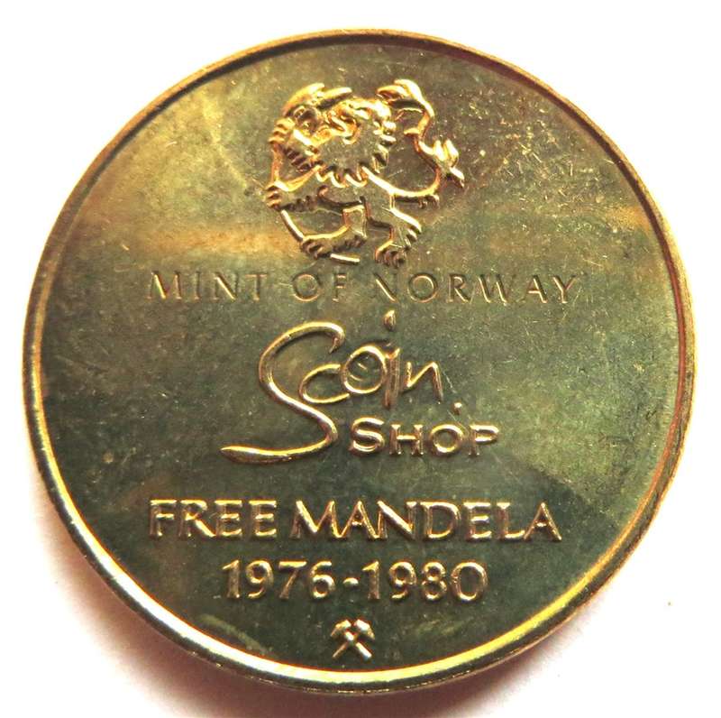 Nelson Mandela Long Walk to Freedom Medallion