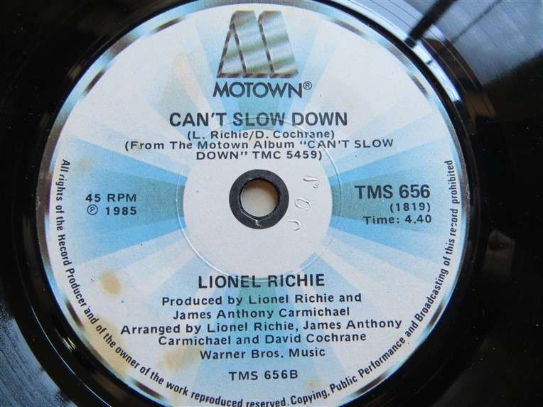 Lionel Ritchie - Say You Say Me Vinyl 7 single