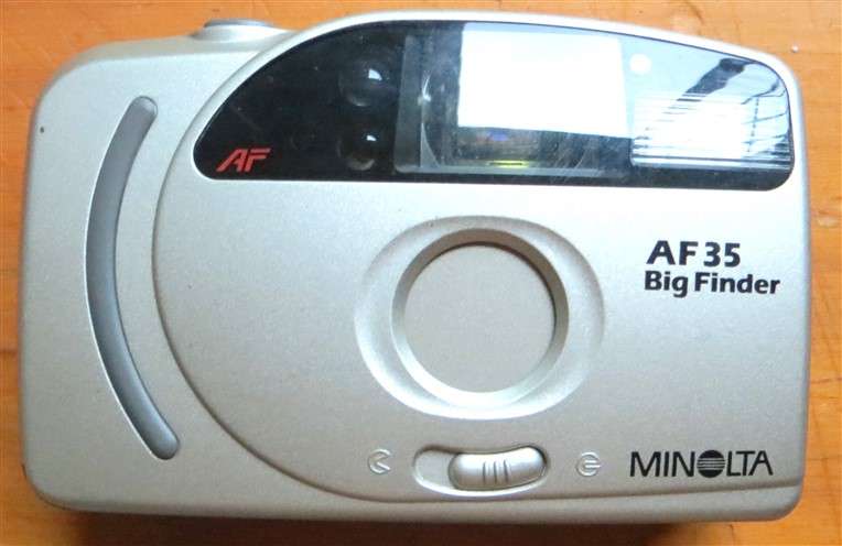 Minolta - AF35 BigFinder - Film Camera - Untested - Sold As Is