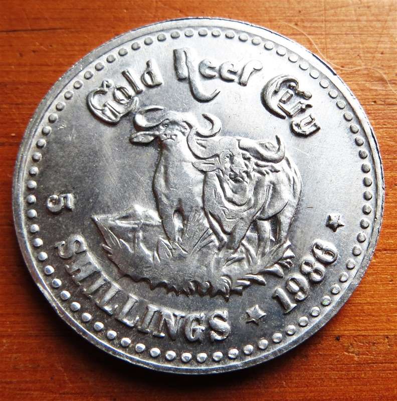 Gold Reef City Mint 5 Shillings