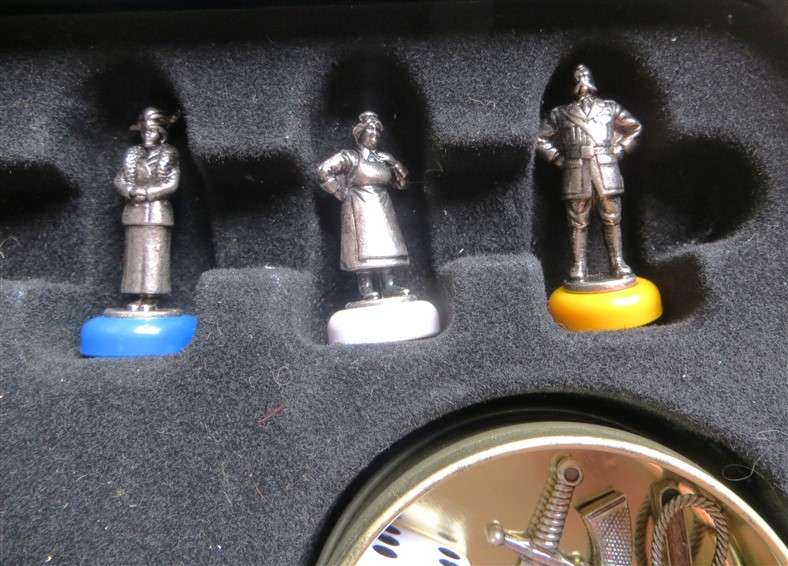 50th Anniversary Edition of Clue in Tin with Metal Murder Weapons & Players