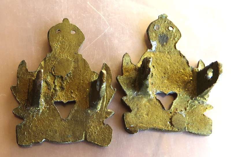 Pair of Intelligence Corps badges
