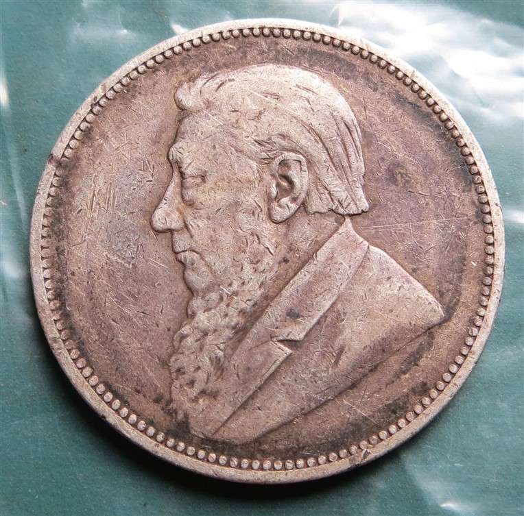 ZAR 1896 2 Shillings Silver Florin - Details