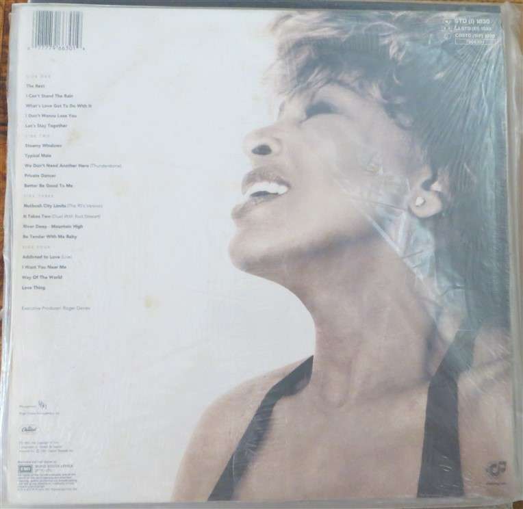 Tina Turner - Simply the Best Vintage Vinyl LP - VG