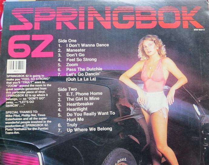 Vintage LP - Springbok 62