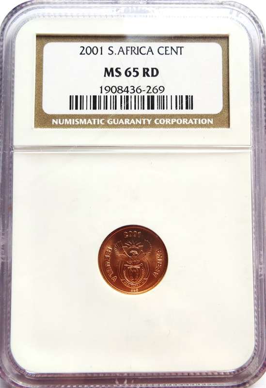 2001 SA 1c MS65RD NGC graded