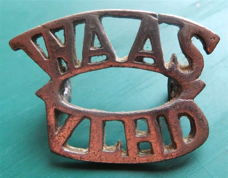 Womens Auxillary Air Service Shoulder Title