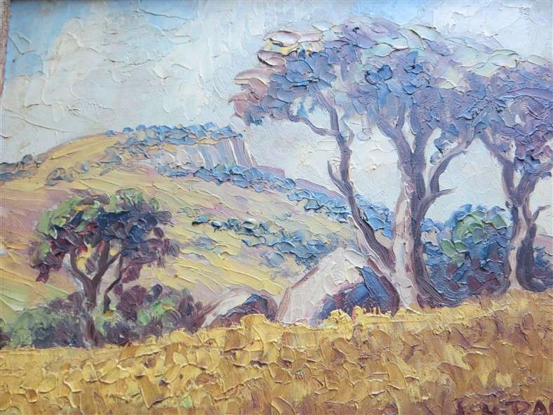 J.H Rabe - listed artist - signed original framed Oil painting