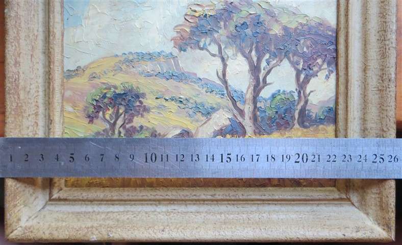 J.H Rabe - listed artist - signed original framed Oil painting
