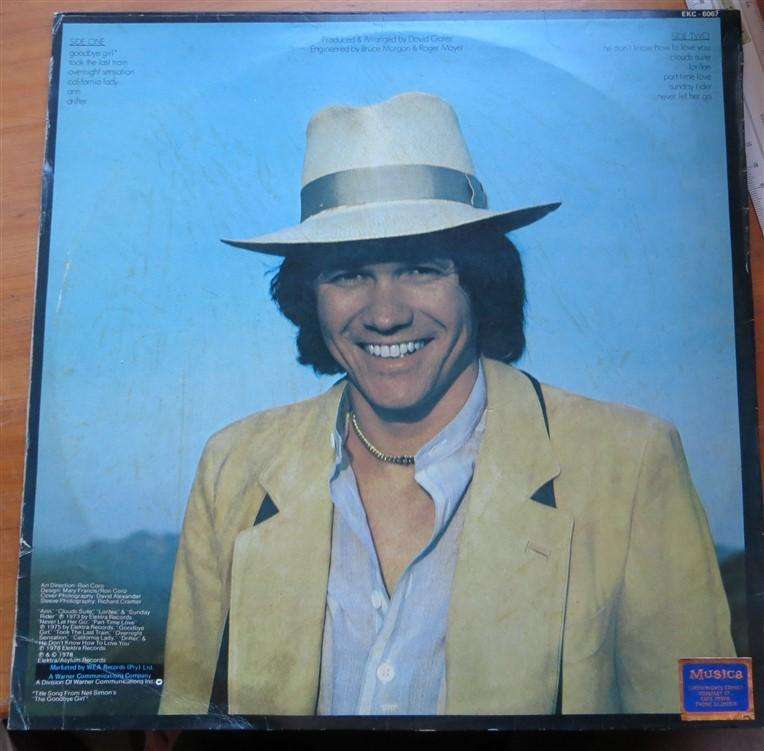 David Gates - Goodbye Girl - Vintage Vinyl LP VG
