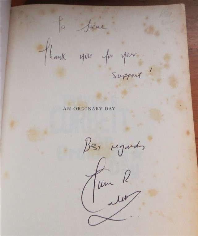 An Ordinary Day - signed by Author - Trevor Corbett