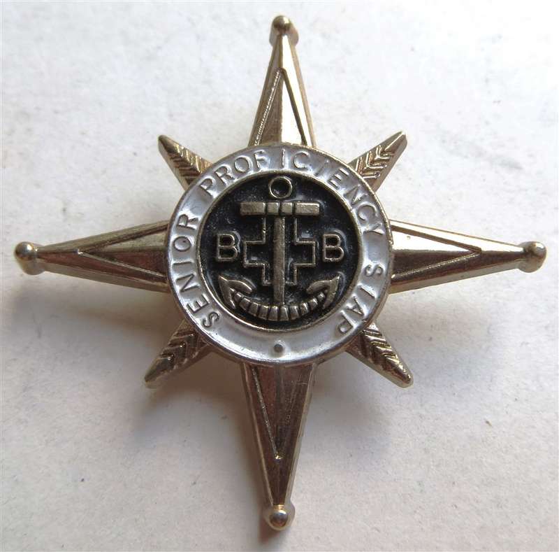 Boys Brigade Senior Proficiency badge
