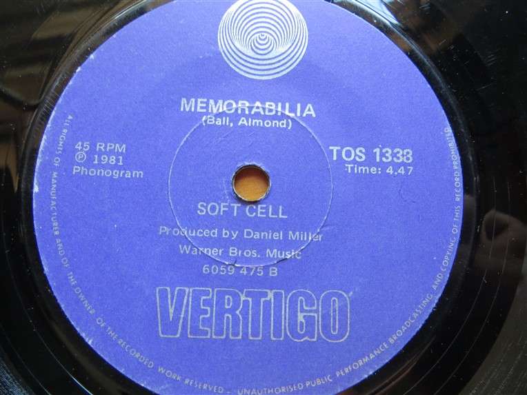 Softcell - Tainted Love Vinyl 7 single