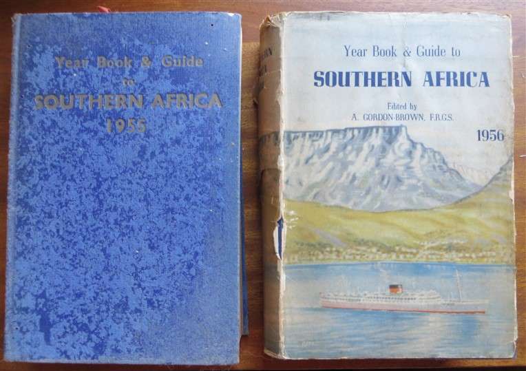 1955 + 1956 -  The Castle Union Line - Guide to South Africa - 1 Bid for Both
