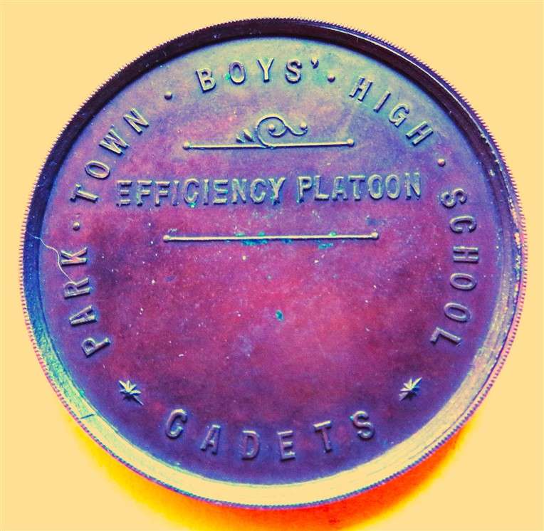 Cadets - Efficiency Platoon - Parktown Boys High School Medal