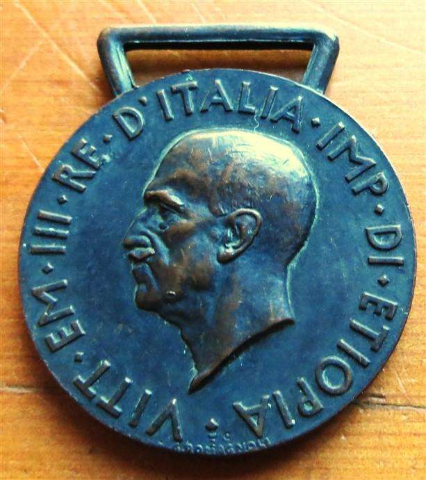 2nd Italo Ethiopian War - Italy Africa Orientale Medal - Ethiopia Campaign