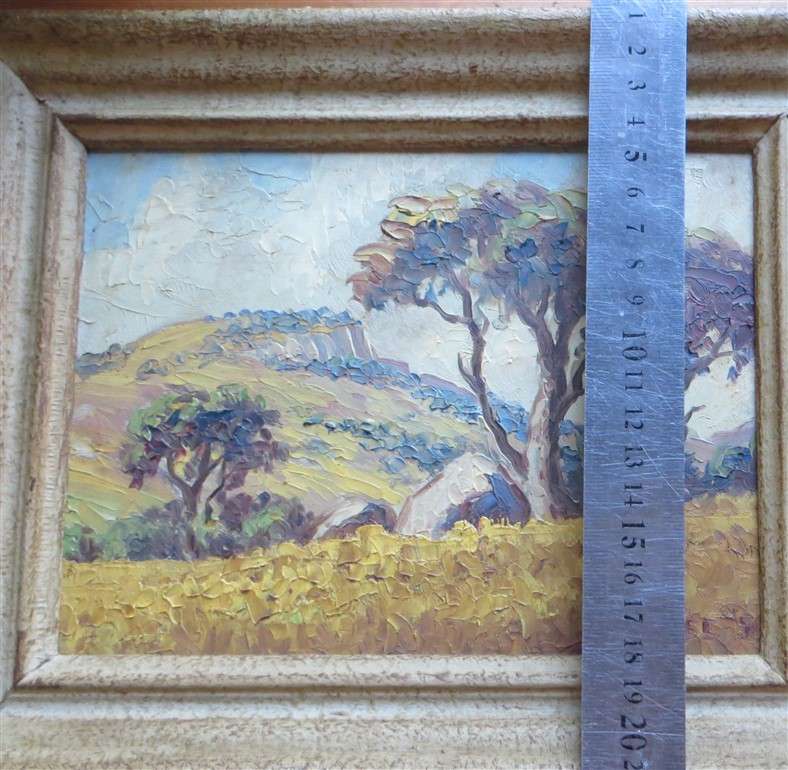 J.H Rabe - listed artist - signed original framed Oil painting