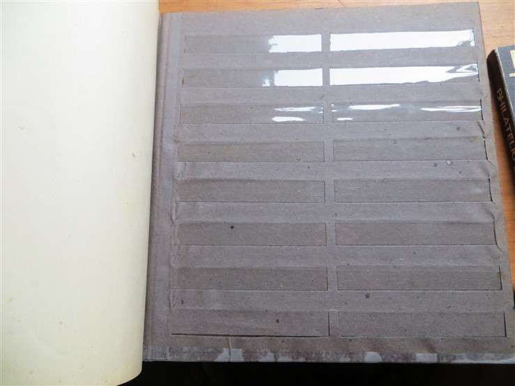 Stamp Album 8 Pages Double Sided + Philatelic Book