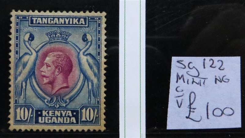Kenya Uganda Tang. 10 Shilling SG.122