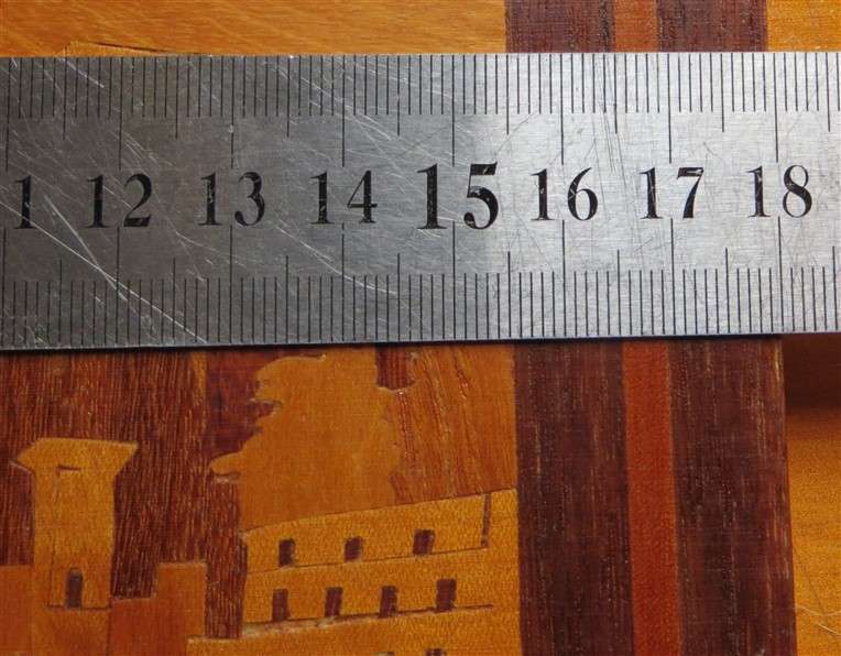 Vintage Wood Inlay Artwork